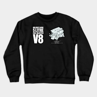 1989 HOLDEN V8 - brochure Crewneck Sweatshirt